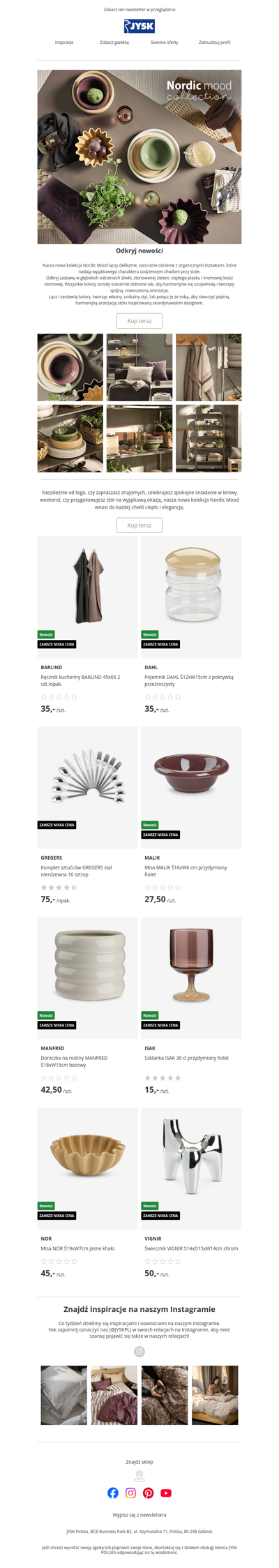 sdsad, odkryj kolekcję Nordic Mood