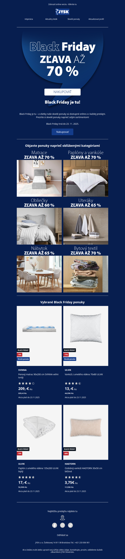 Black Friday je tu! 🖤
