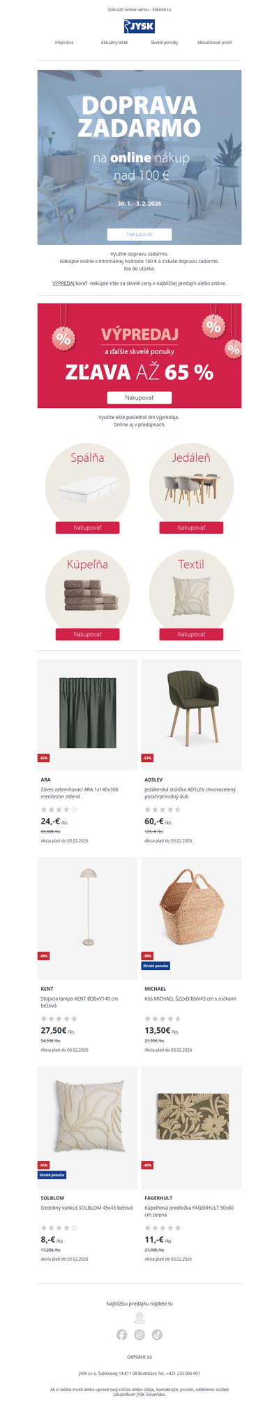 🚚Doprava zadarmo nad 100 €