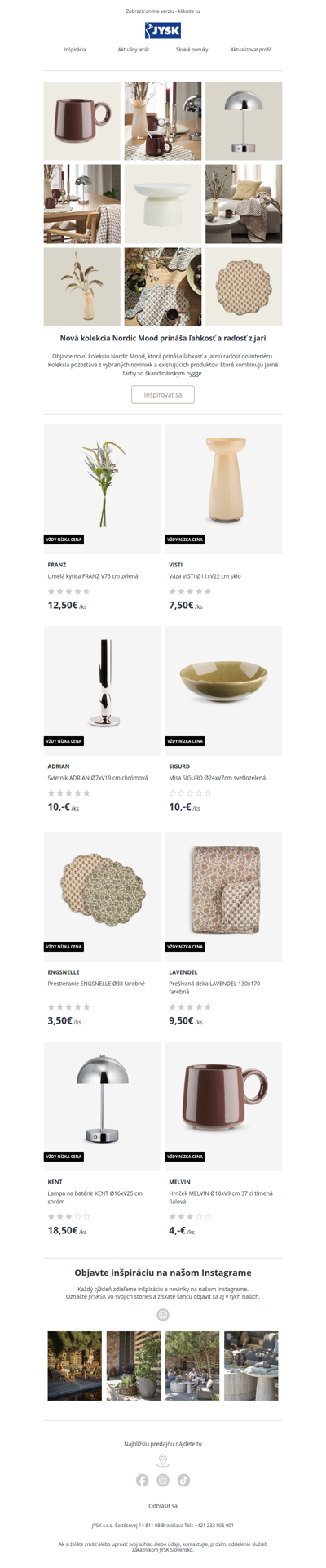 Nová kolekcia Nordic Mood už v predaji