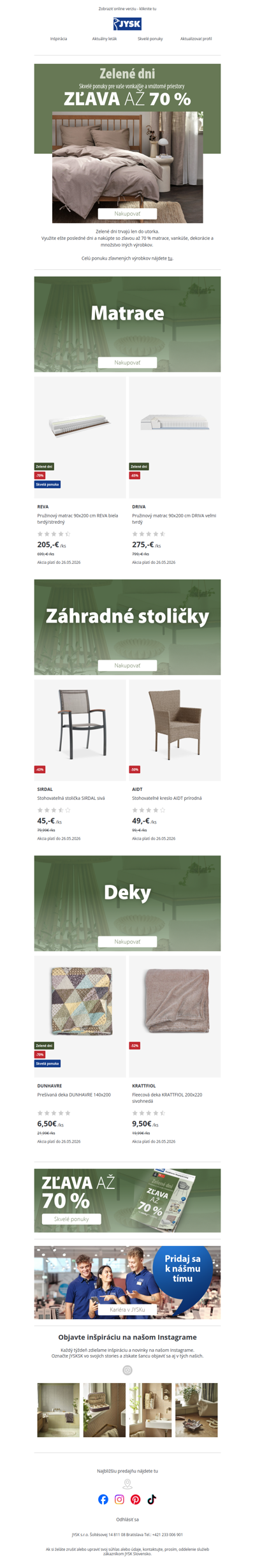 Zľava až 70 % končí už v utorok