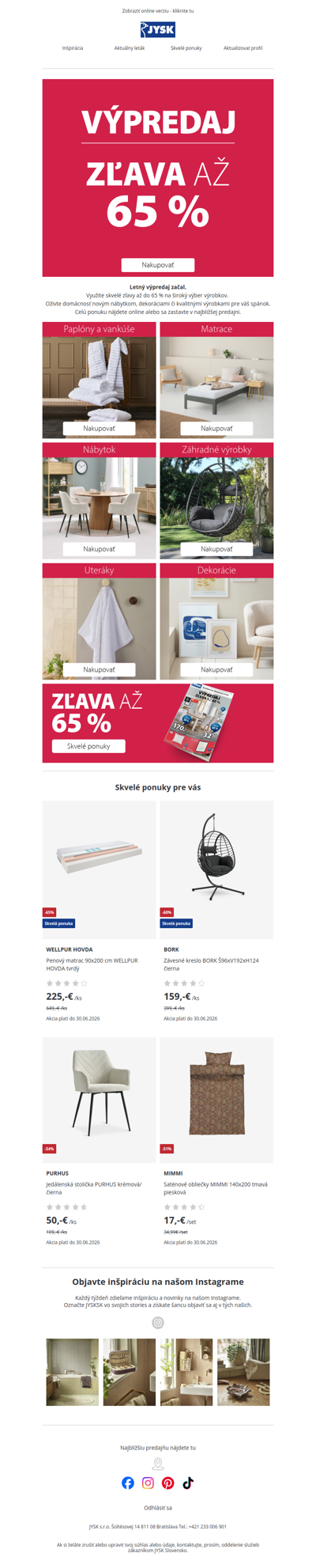 🎉Výpredaj začína