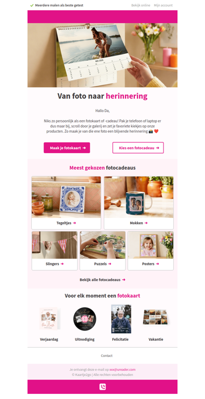 📸 Zet je leukste foto’s op een kaart of cadeau!