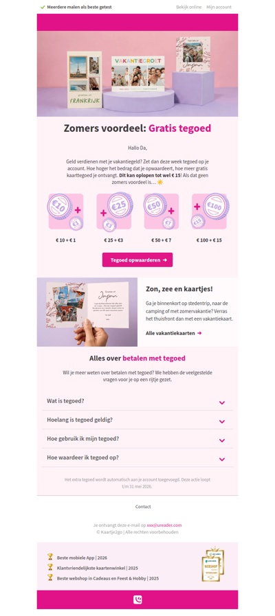 Da, geld verdienen met je vakantiegeld? ☀️