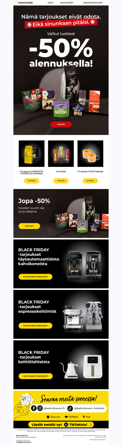 📢 Puoleen hintaan? Kyllä!