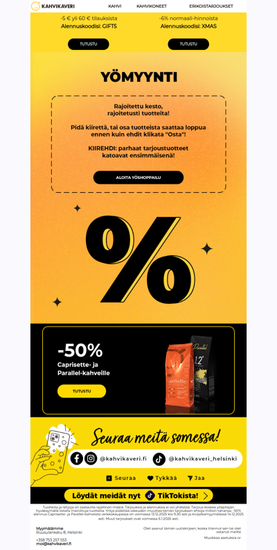 🌙 YÖJAHTI ON ALKANUT! 🌟