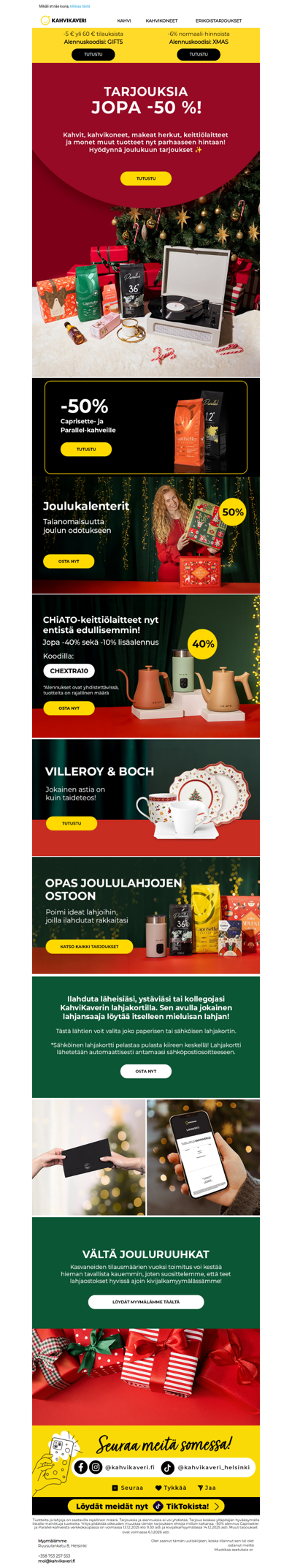 💥Jopa -50% tarjouksia!💥