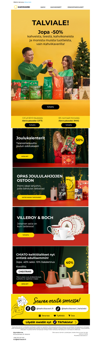 ⚠️Talviale alkaa!