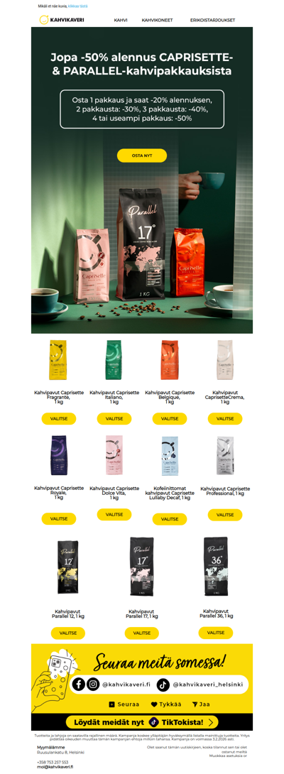 Keittiösi soitti...