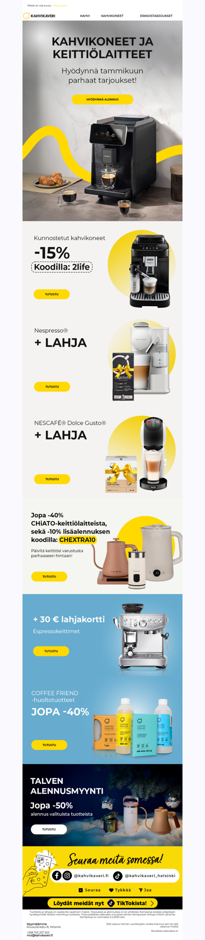 Henkeäsalpaavia tarjouksia! 😱