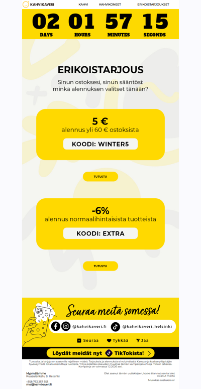 Sinun ostoksesi, sinun sääntösi