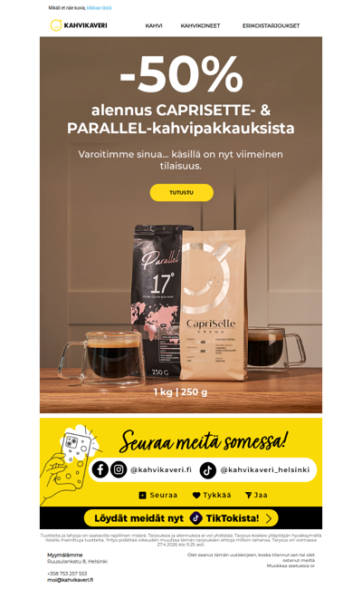 🚨VAROITUS – VIIMEISET 48 TUNTIA.