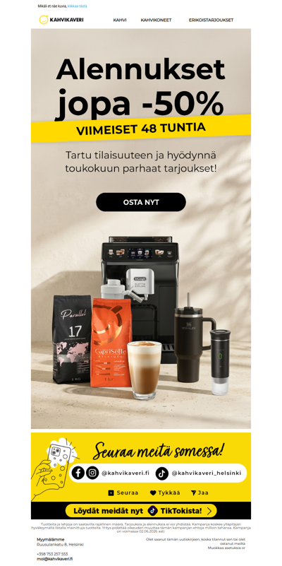ENÄÄ 48 TUNTIA JÄLJELLÄ🔥