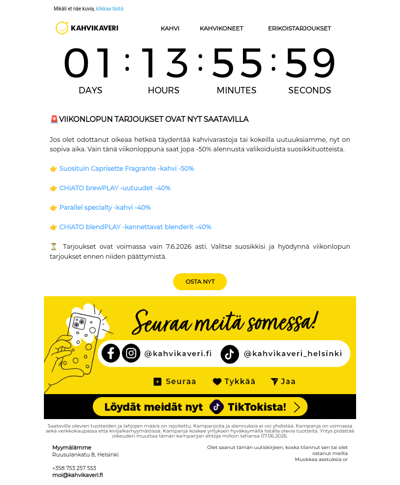 💥Viikonloppualet jopa -50%💥