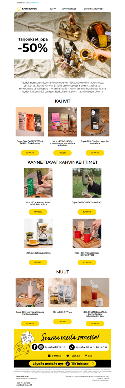 Aika valmistautua kesän seikkailuihin!