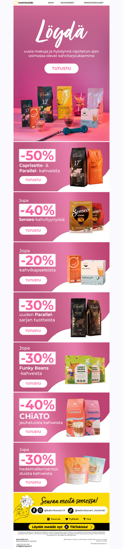 📢 Lisää ALENNUKSIA!