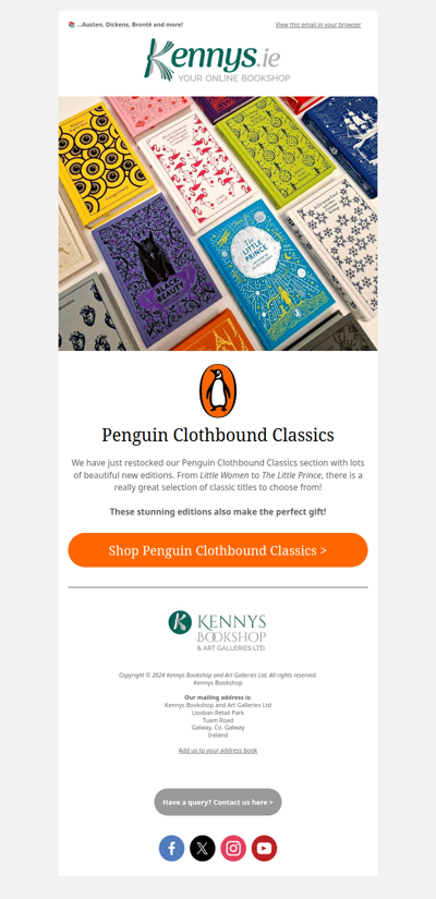 Penguin Clothbound Classics Restocked!