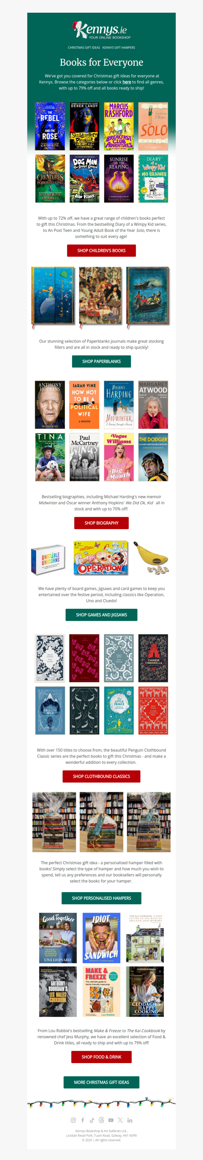 Books for Everyone this Christmas