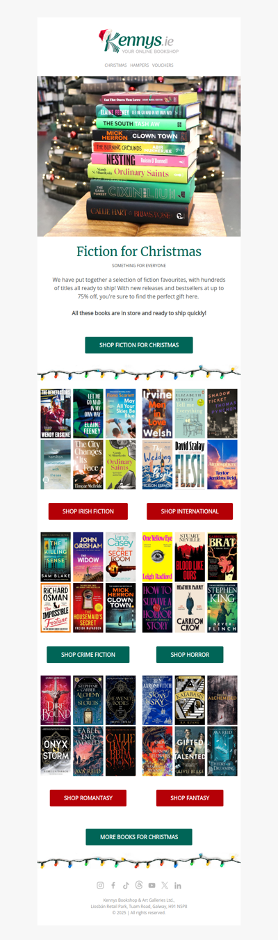 Fiction for Christmas