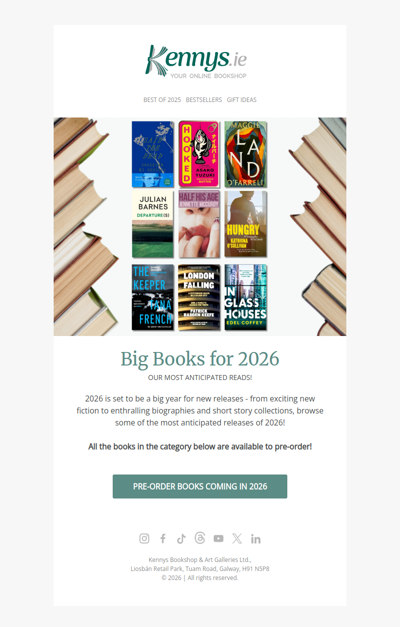 Big Books for 2026!