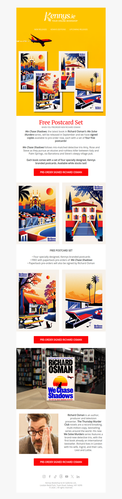 Free Postcard Set!
