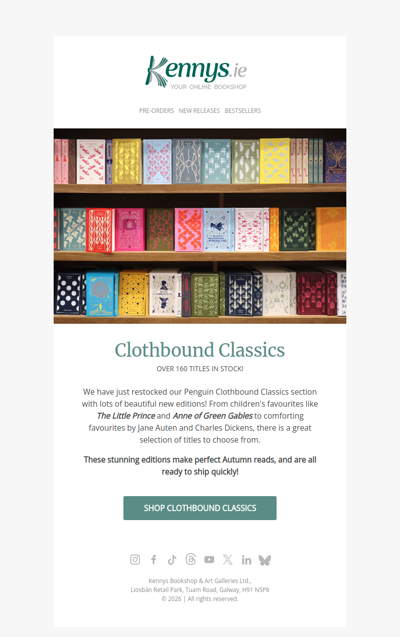 Stunning Clothbound Classics