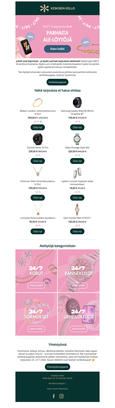 Uudet luottoasusteet jopa -50 % 🤩