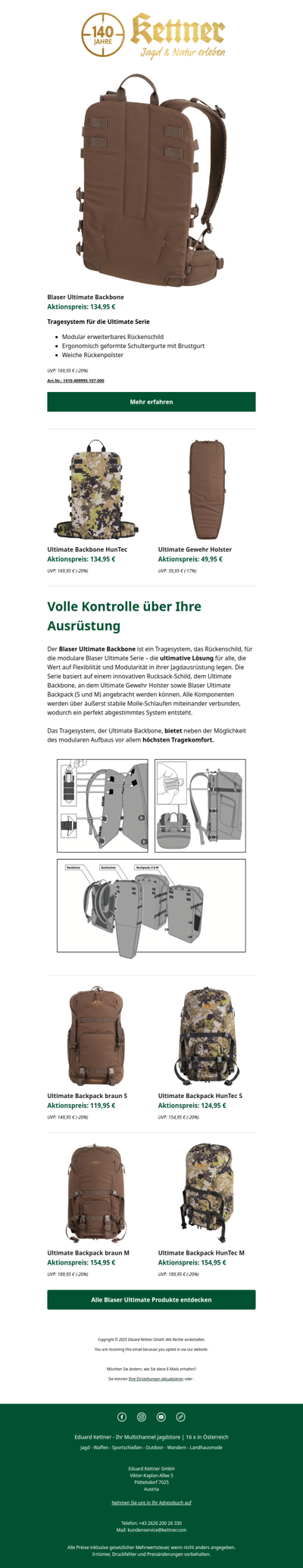 Blaser Ultimate Backbone