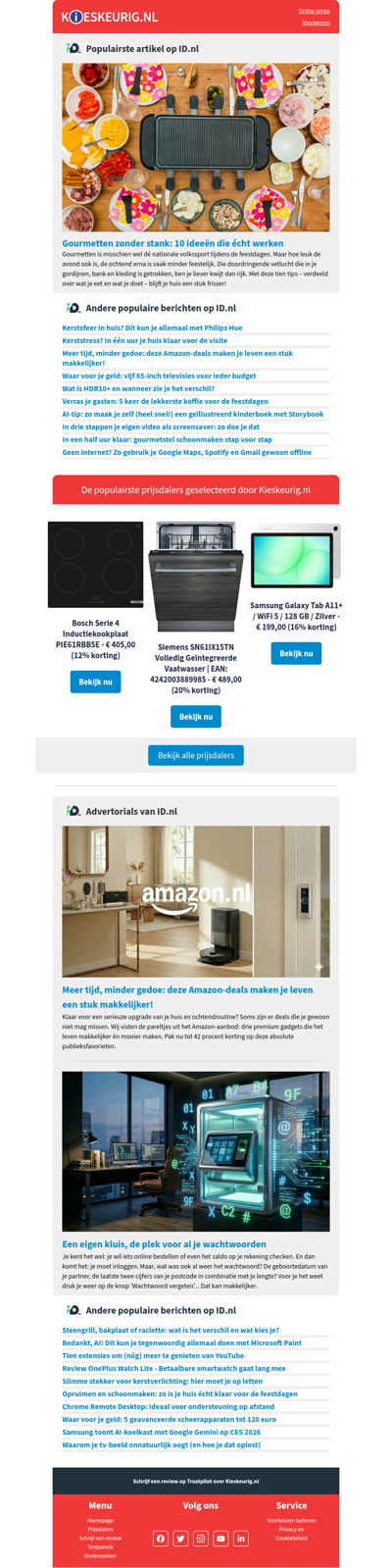 Gourmetten zonder stank: 10 ideeën die écht werken