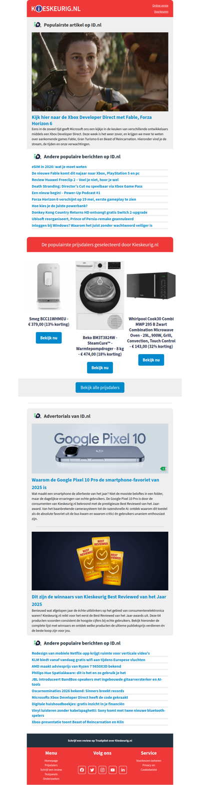 Kijk hier naar de Xbox Developer Direct met Fable, Forza Horizon 6