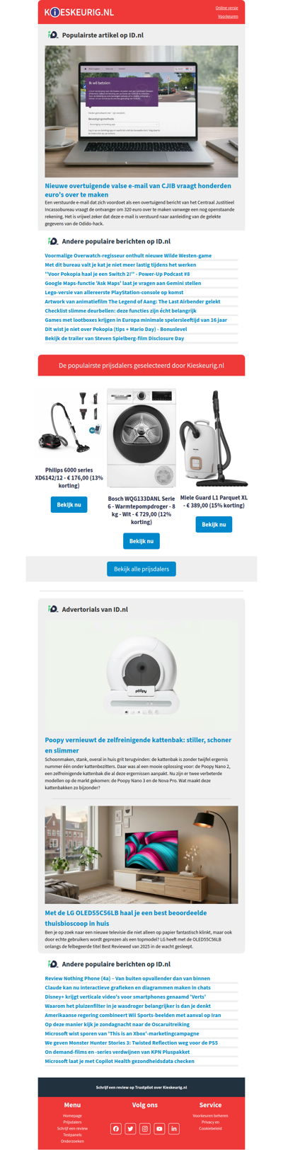 Nieuwe overtuigende valse e-mail van CJIB vraagt honderden euro's over te maken