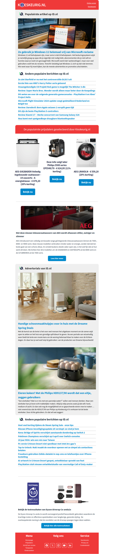 Zo gebruik je Windows 11 helemaal vrij van Microsoft-reclame