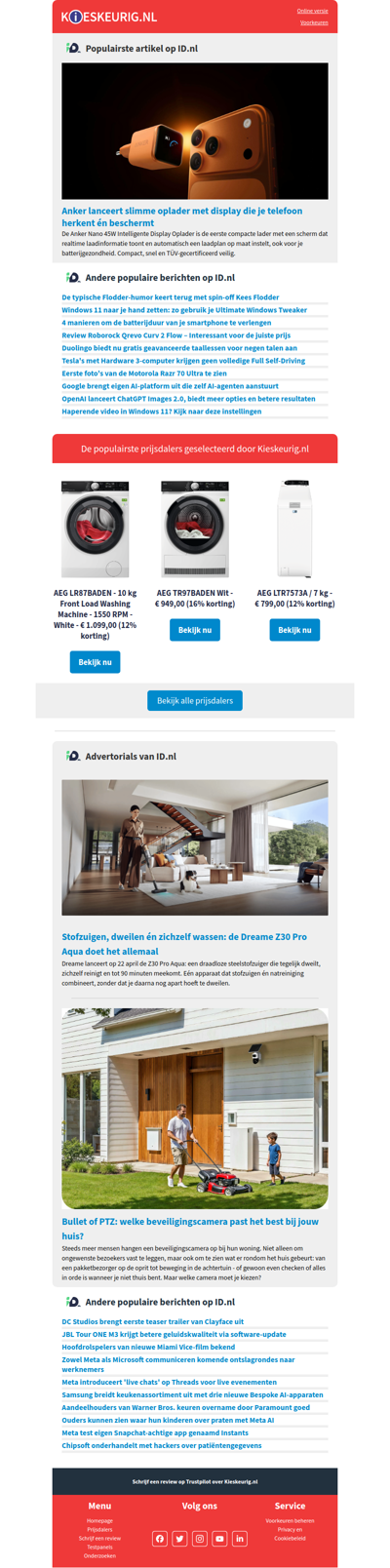 Anker lanceert slimme oplader met display die je telefoon herkent én beschermt