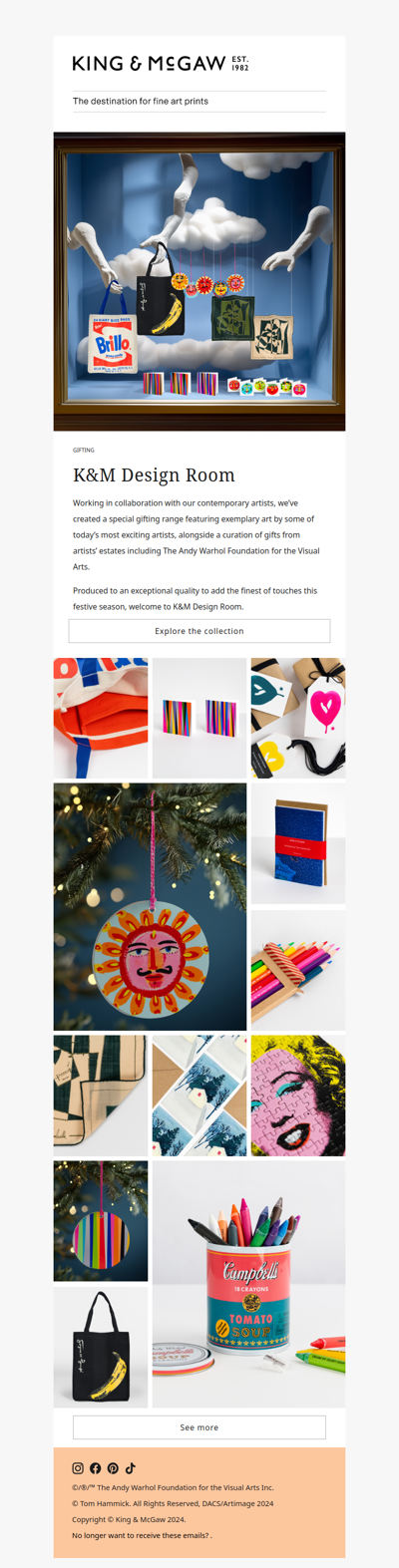 NEW: K&M Design Room – for festive gifting