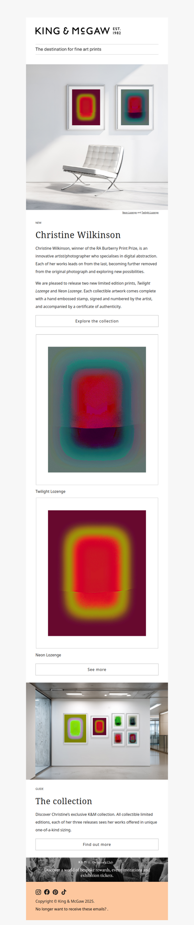 NEW: Christine Wilkinson limited edition prints