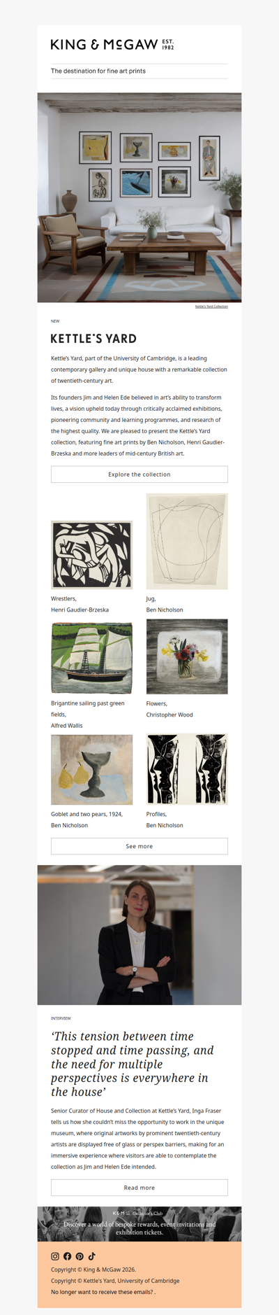 NEW: The Kettle’s Yard Collection