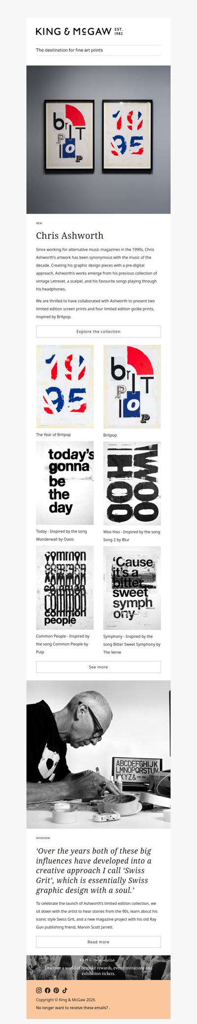 NEW: Chris Ashworth limited edition screen prints