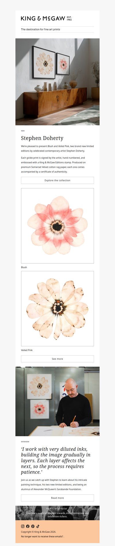 NEW: Stephen Doherty limited editions