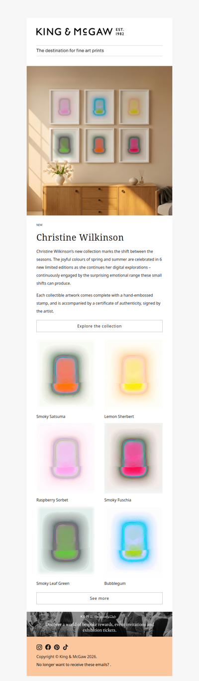 NEW: Christine Wilkinson Limited Editions