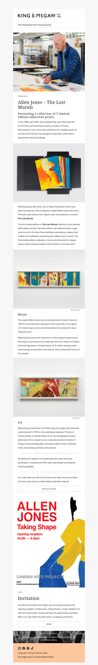Coming Soon: Allen Jones – The Lost Murals