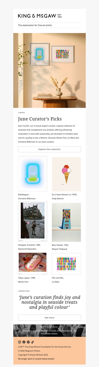 June Curator’s Picks