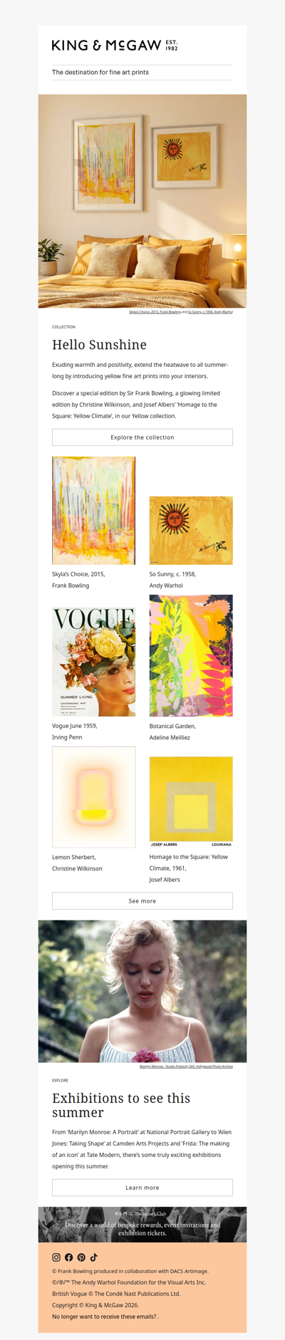 The Yellow Collection