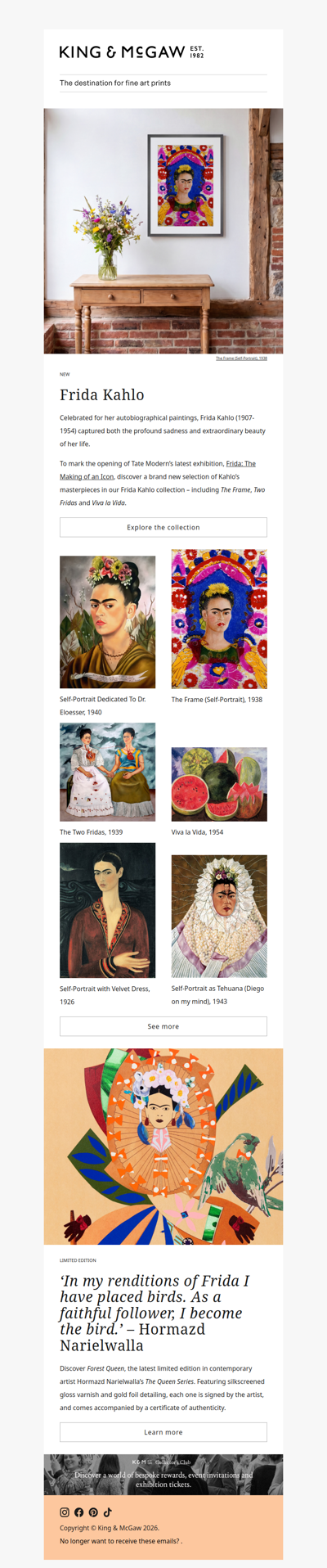 NEW: The Frida Kahlo Collection