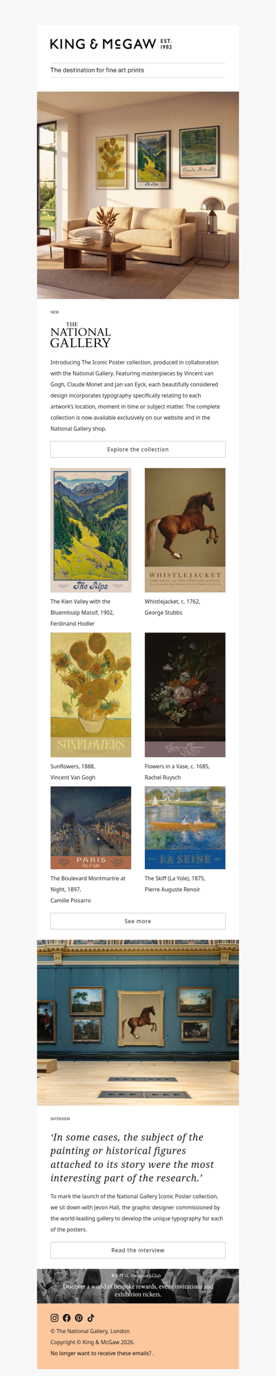 NEW: The National Gallery Iconic Poster Collection