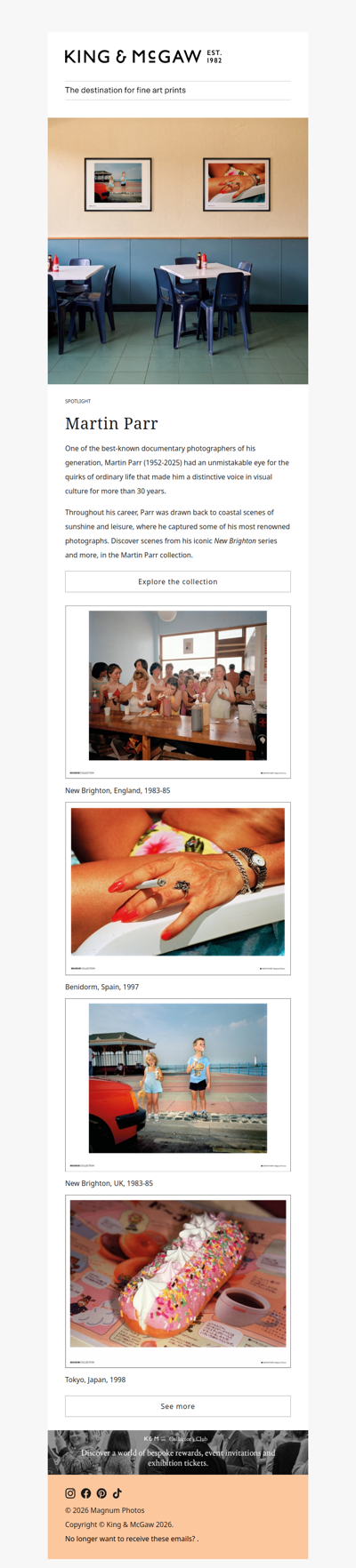 The Martin Parr collection