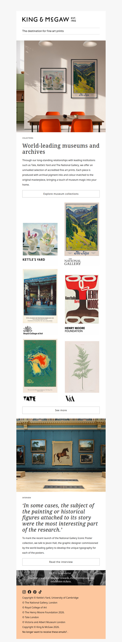 From the archives of Tate, V&A, and Kettle’s Yard