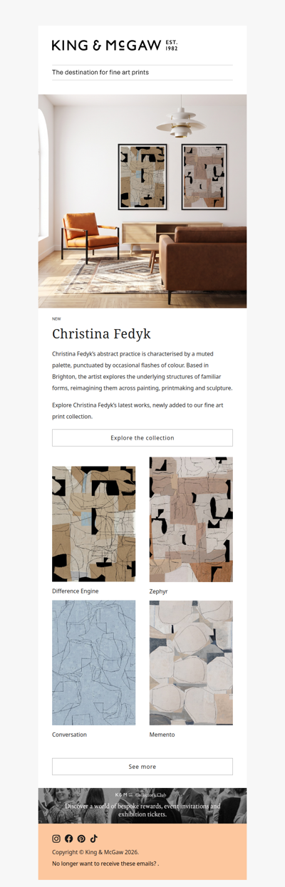 NEW: Christina Fedyk