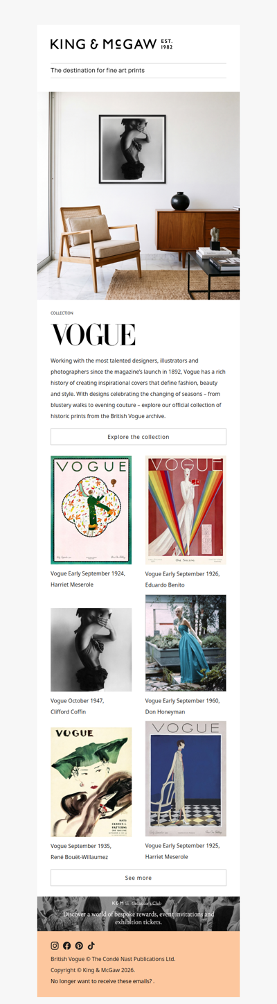 British Vogue: timeless style, for every season