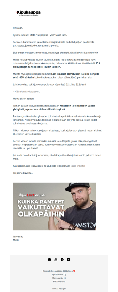 Olkapäät juntturassa? Tämä voi auttaa