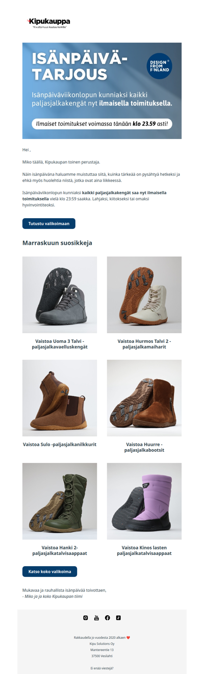 Isänpäivän muistutus 💙